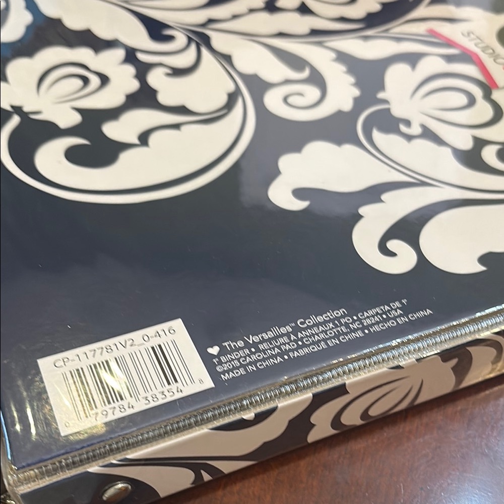 Studio C Blue and White Binder Set - Picture 8 of 8